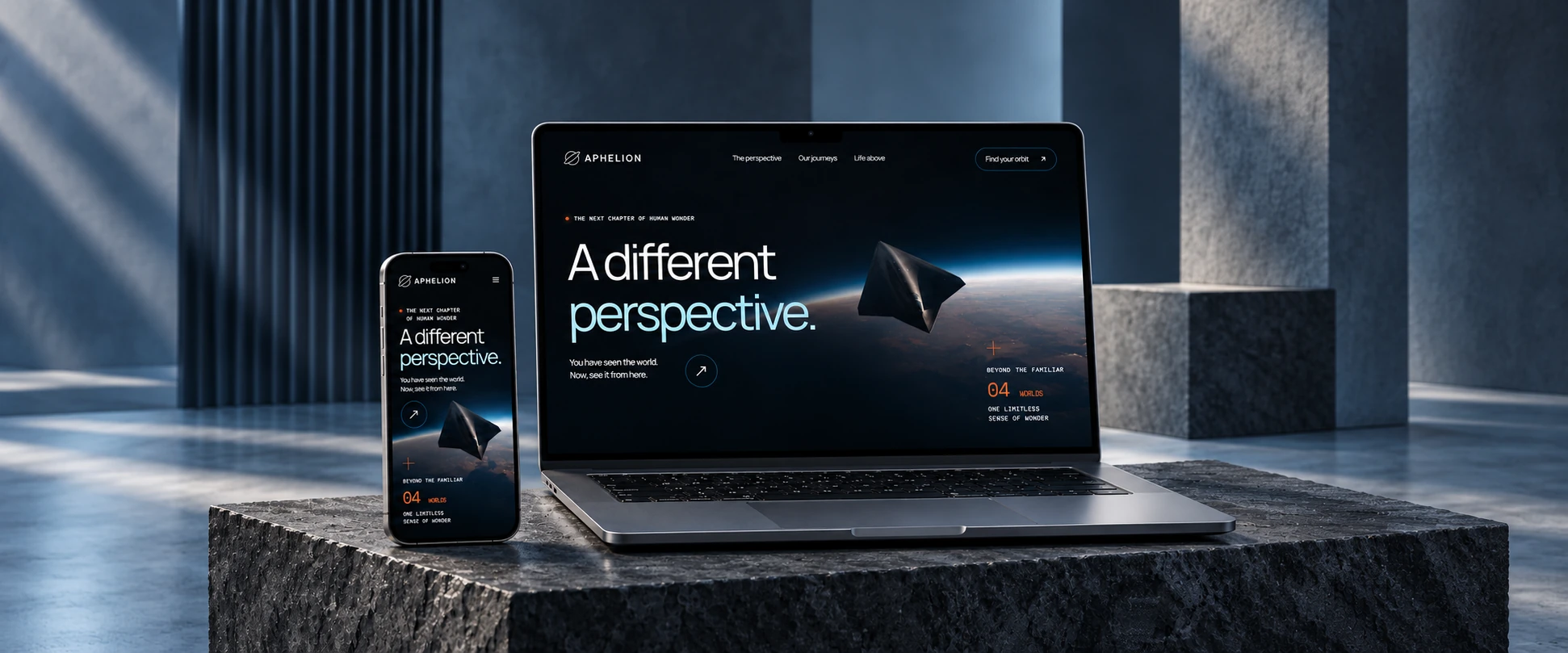 Aphelion website presentation
