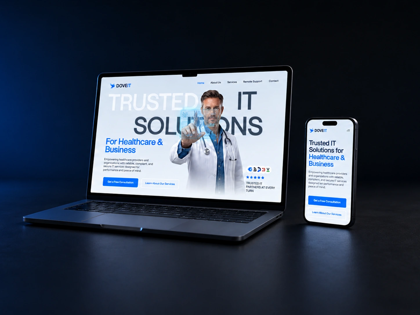 DoveIT website presentation