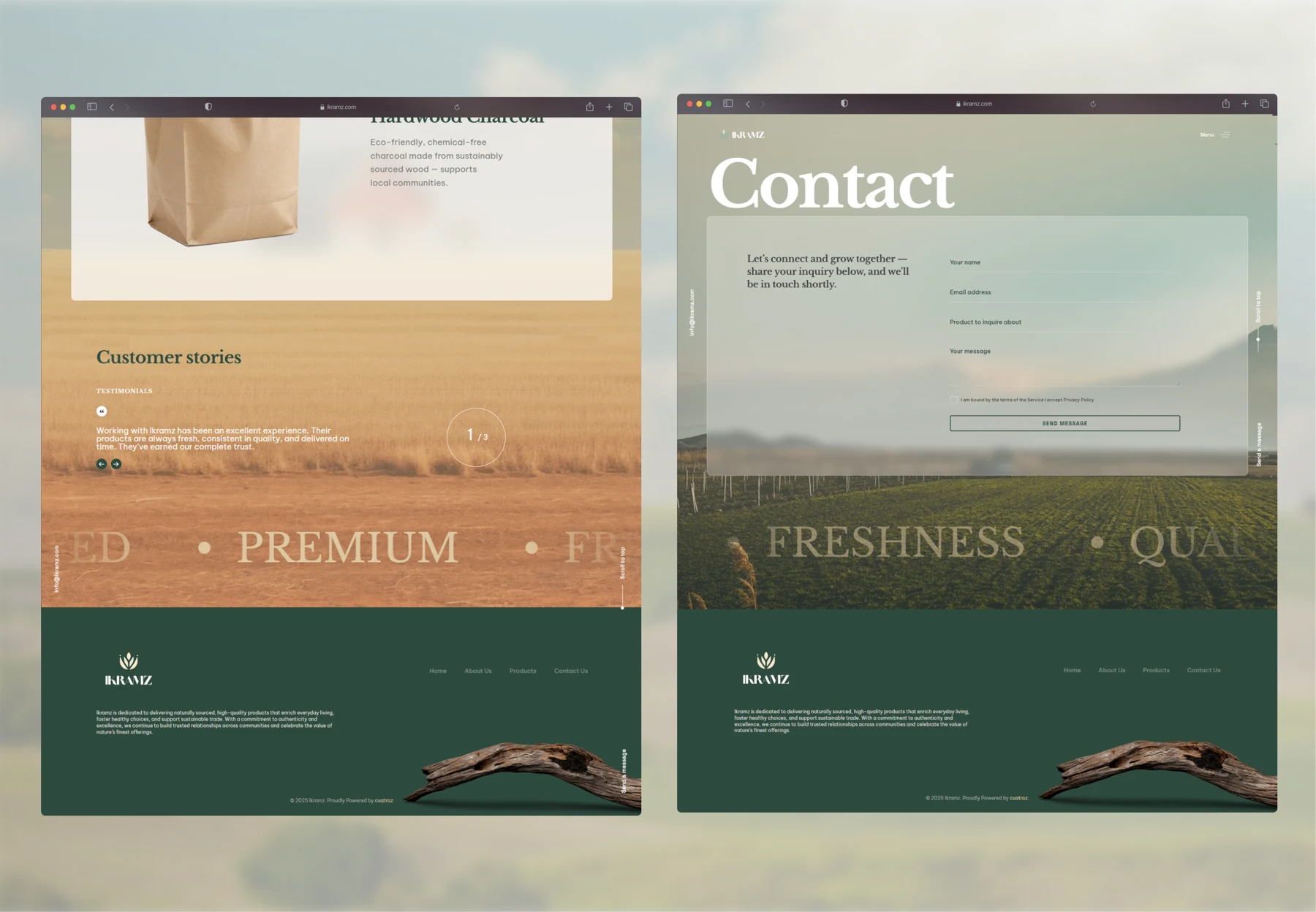 Ikramz website detail 2