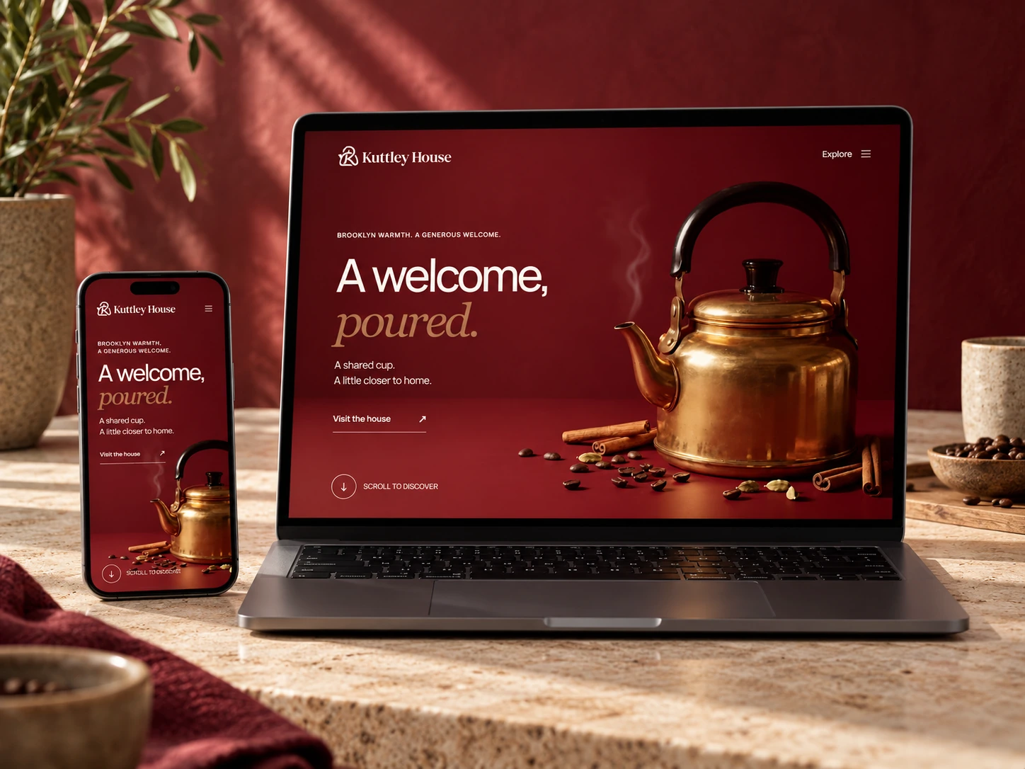 Kuttley House website presentation
