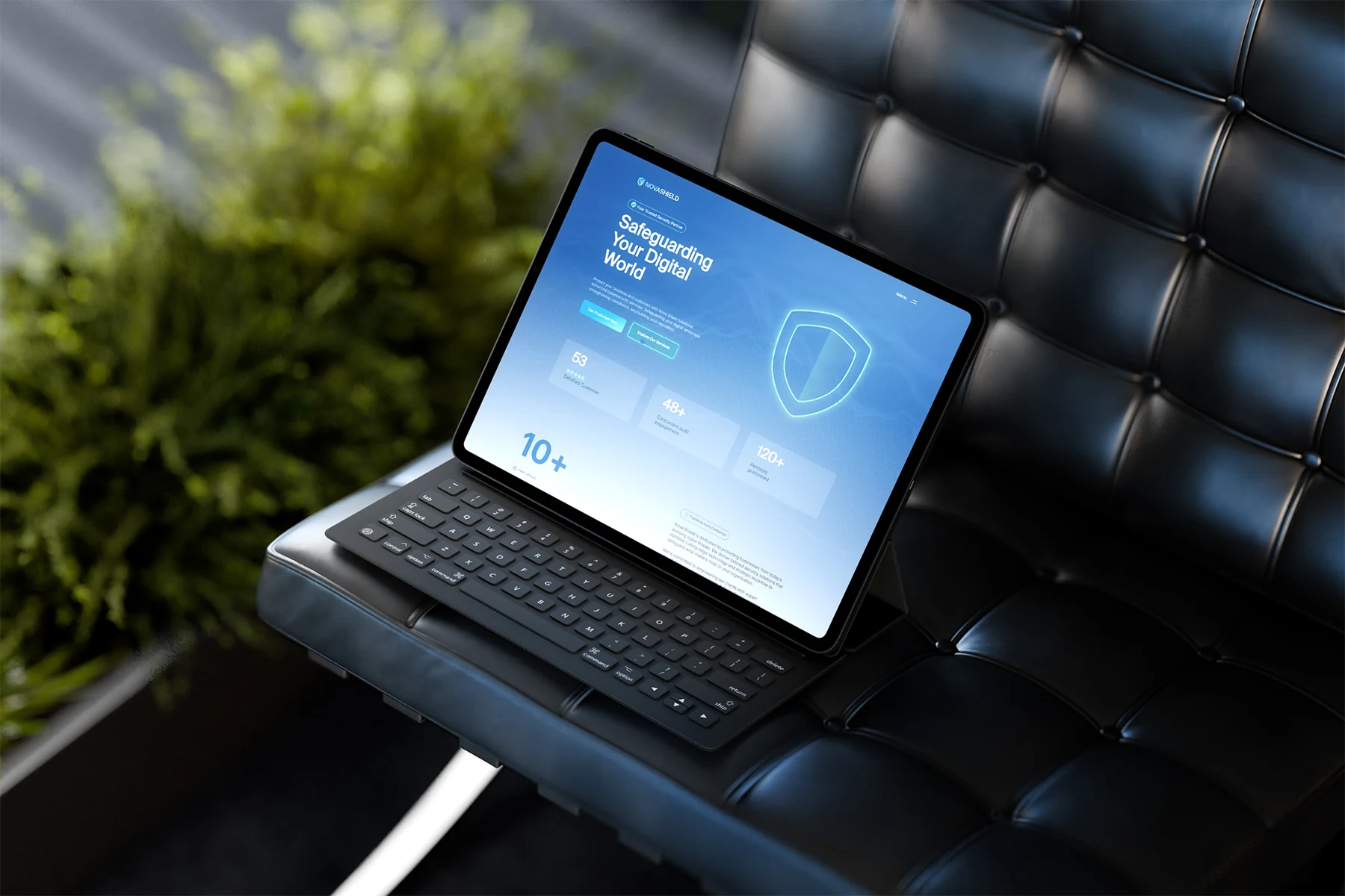 Nova Shield website presentation