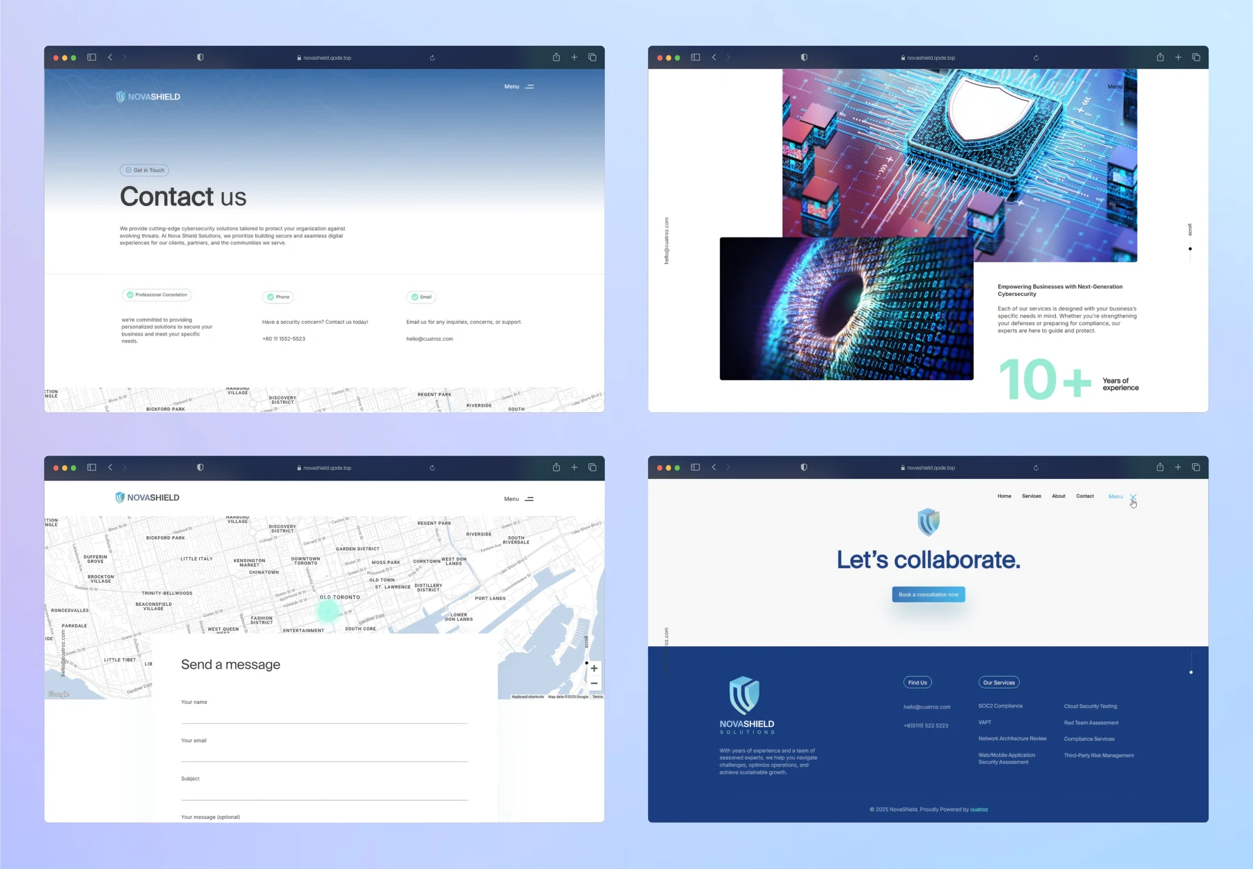 Nova Shield website detail 3